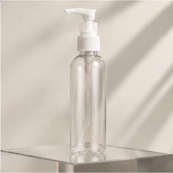 SOPOTUTU Press Pump Dispensers White Bottles for Storage Easy to Use 6Pcs