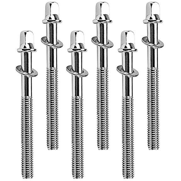 SOPOTUTU 6-Pack Metal Snare Drum Screws Replacement Set for Drummers and Musicians, and