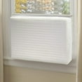 thumbnail image 1 of SOPOTUTU Cooling Fan Windshield Air Conditioner Cover White Double Insulation for Home, 1 of 8