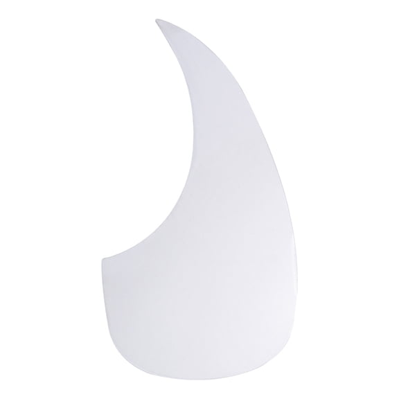 SOPOTUTU White Acoustic Guitar Pickguard Plastic Material Scratch Resistant Protective Guitar Accessory