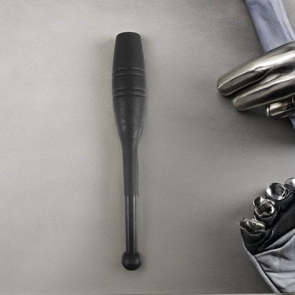 SOPOTUTU Black Weighted Barbell for Home Gym Equipment Upper Body Strength and Flexibility Training