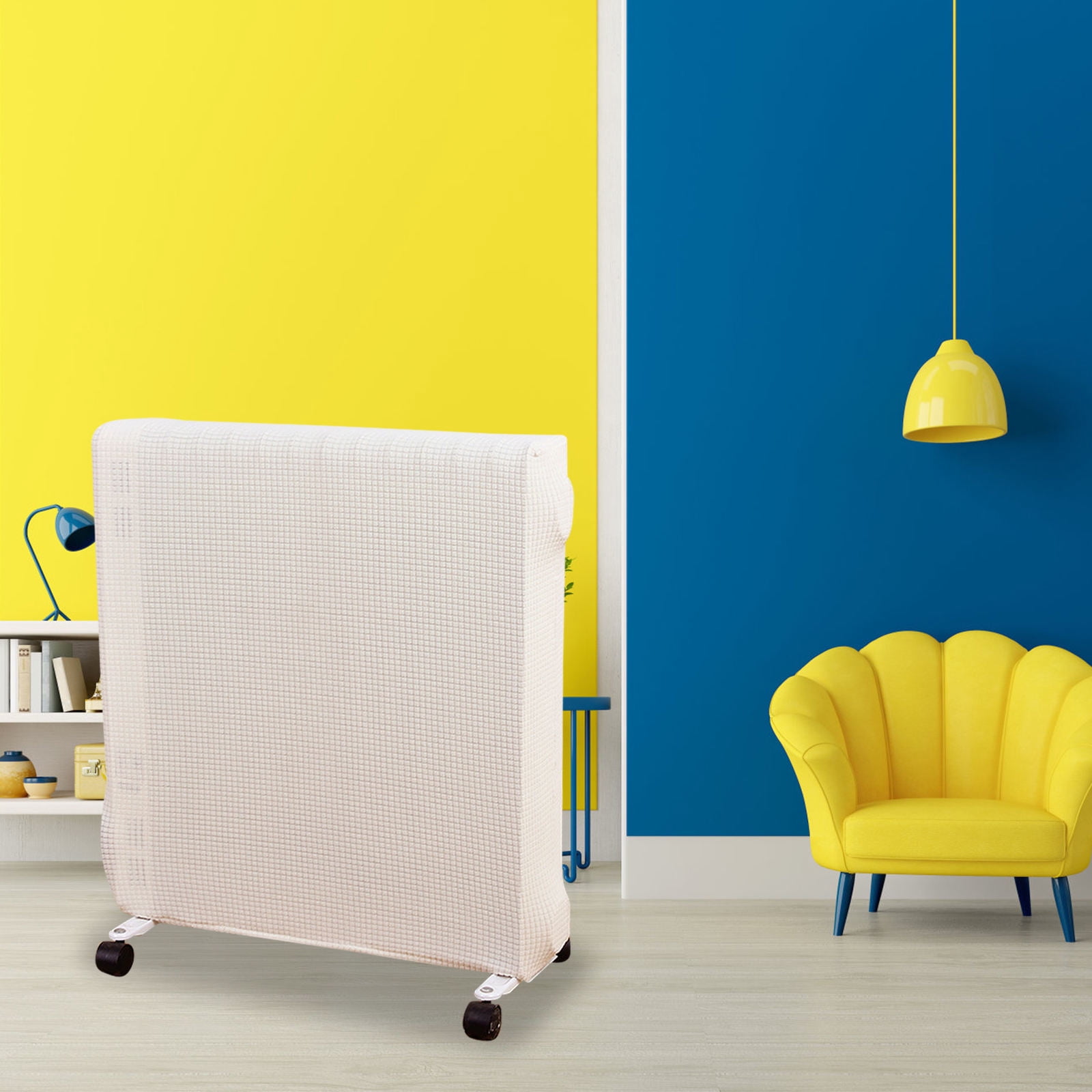 SOPOTUTU White Fabric Air Conditioner Cover Protective Unit Cover for — free download