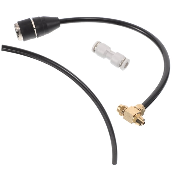 SOPOTUTU 1Set Oil Tubing Mower Quick Connect Air Hose Fitting for Truck Cabin Use