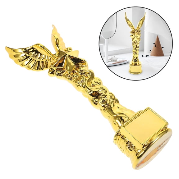 SOPOTUTU Sport Trophy Trophy Golden Resin Commemorative Present Sports Events 1Set