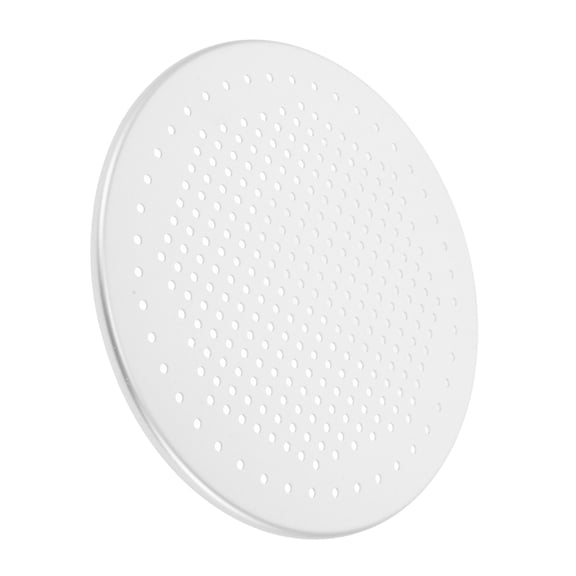 SOPOTUTU Pizza Pan Screen Plated Silver Mesh Multipurpose Perforated Baking Surface for Oven
