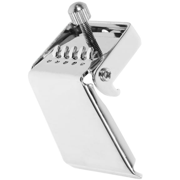 SOPOTUTU Durable Plated Silver Banjo Tailpiece Accessory for 5 ng Banjo Replacement Made of Alloy