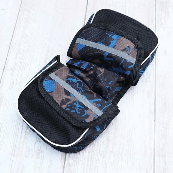 SOPOTUTU Small Bike Bag Nylon Blue 1Pack Durable Cycling Accessory