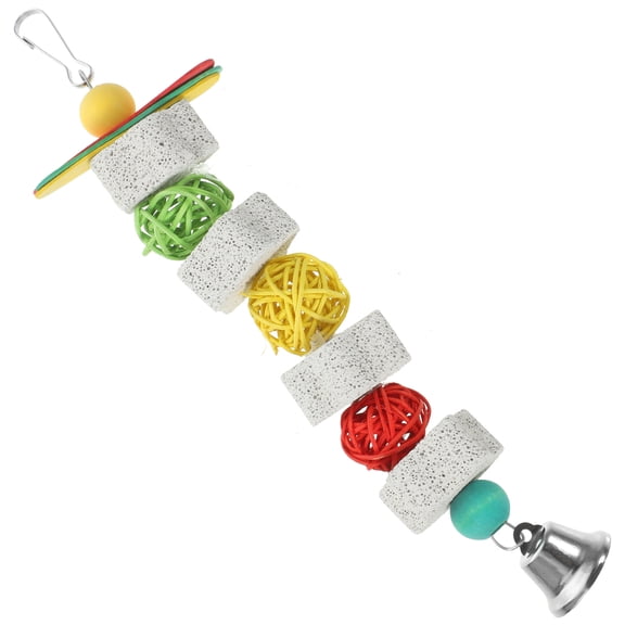 SOPOTUTU Parrots Foraging Toy Bird Foraging Toy Wood Multi 1 Set