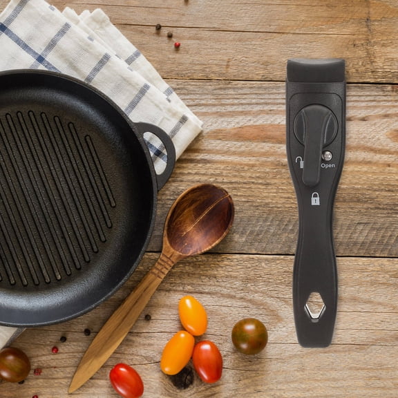 SOPOTUTU 1Pc Universal Frying Pan Handle Black Bakelite Anti Scald Replacement Grip