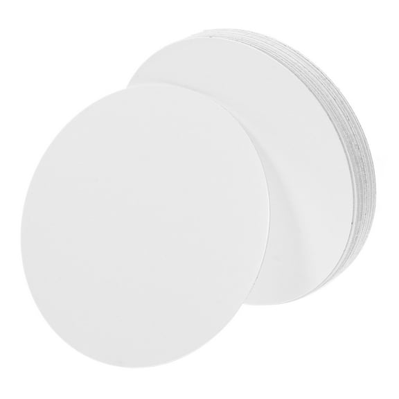 SOPOTUTU 10Pcs White Sublimation Aluminum Plates Durable Metal Sheets for Home DIY Crafting