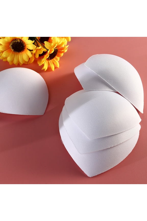 Bra Inserts Pads Soft Lightweight Sponge for Comfort and Support, Assorted Colors, Small Size