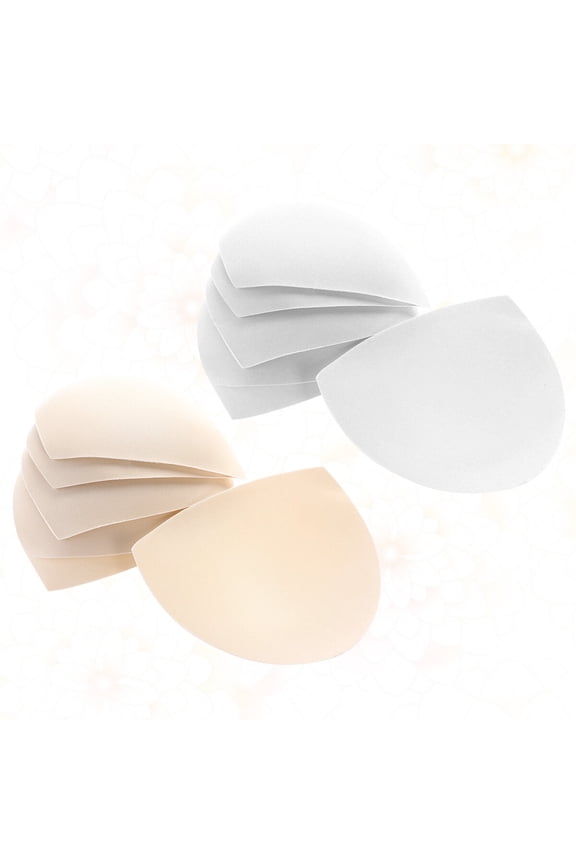 Bra Inserts Pads Soft Lightweight Sponge for Comfort and Support, Assorted Colors, Small Size