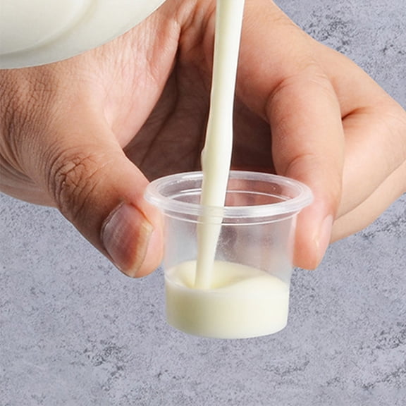 SOPOTUTU Disposable Tasting Cups Versatile Usage for Home and Parties 100Pcs