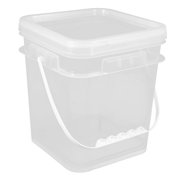 SOPOTUTU 5L Plastic Paint Storage Container Lid for Paints, Coatings, Sealants, and Craft Supplies