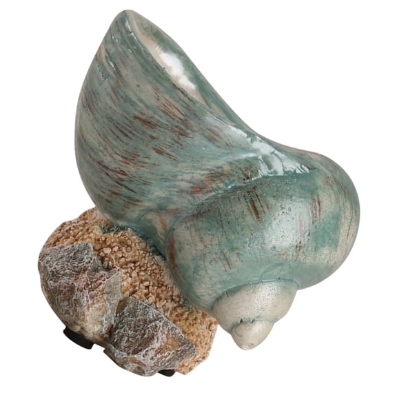 SOPOTUTU Conch Model Shell Figurine Multi Resin Home Decoration Bathroom Display 1Pcs