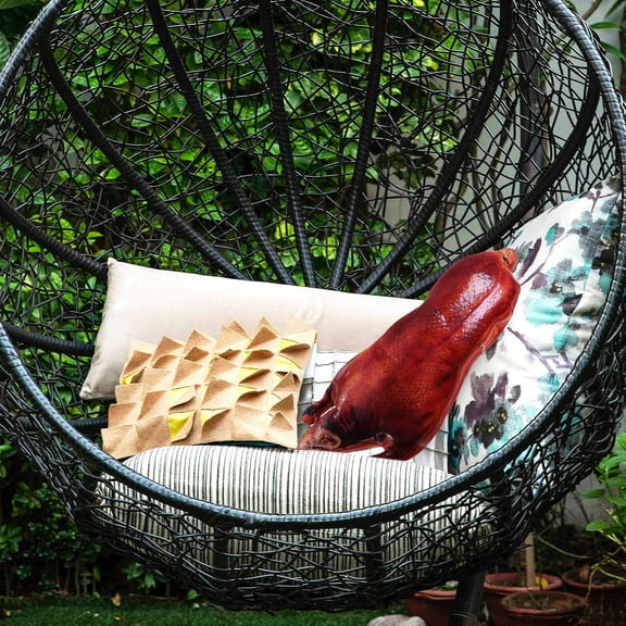 SOPOTUTU Couch Pillows Cute Decor Pillows Dark Red 1Pack