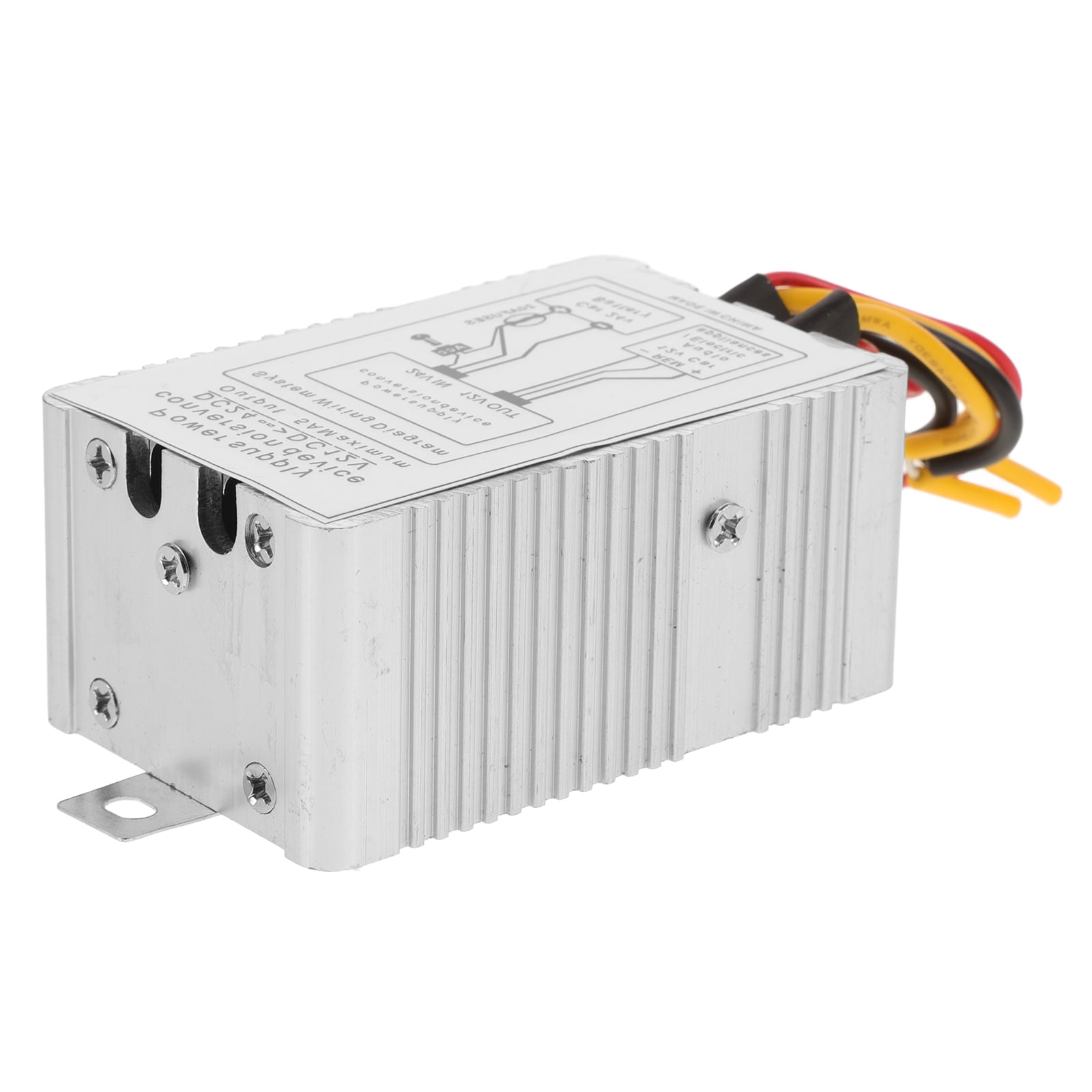 SOPOTUTU White Dc Buck Boost Converter 24V to 12V Power Reducer for ...