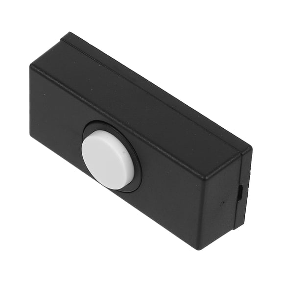 SOPOTUTU Door Bell Button Wall Mounted Abs Round for Homeowners Guest Arrival 1Pack 2.2X0.9X0.6in