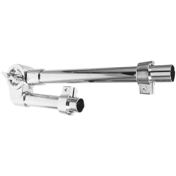 SOPOTUTU Single Tom Holder Stand Zinc Alloy Silver for Drum Percussion Instrument 1Set