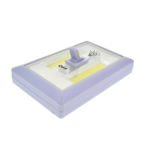 SOPOTUTU Durable MultiPurpose LED Night Light Battery Operated Cordless ABS Lighting for Bedroom and Under Cabinet 4PCS