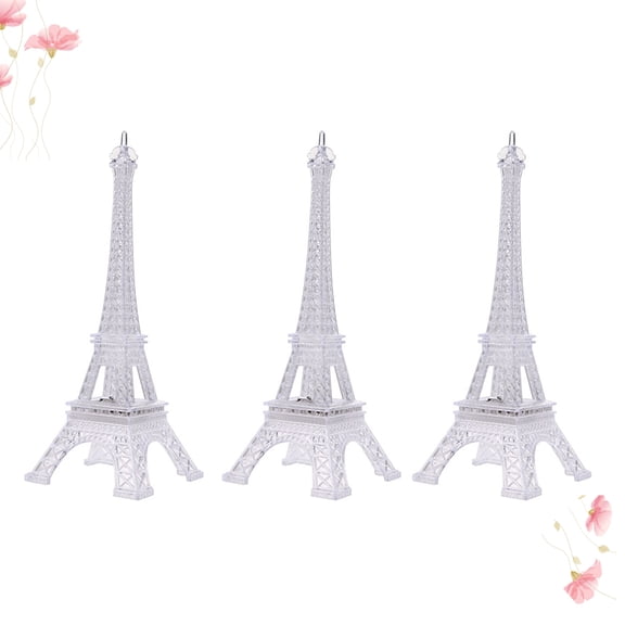 SOPOTUTU Eiffel Tower Night Light White Desktop Lamp Unique Decorative LED Light for Home Office Bedroom