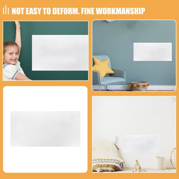 SOPOTUTU Removable Whiteboard Wall Sticker, Reusable Dry Erase Sheet for Home, Office, Classroom, Easy to Apply and Clean