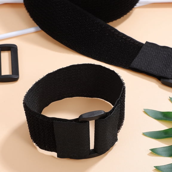 SOPOTUTU Fastening Straps with Buckles, Reusable Plastic Cable Ties for Organizing and Securing Wires and Cables