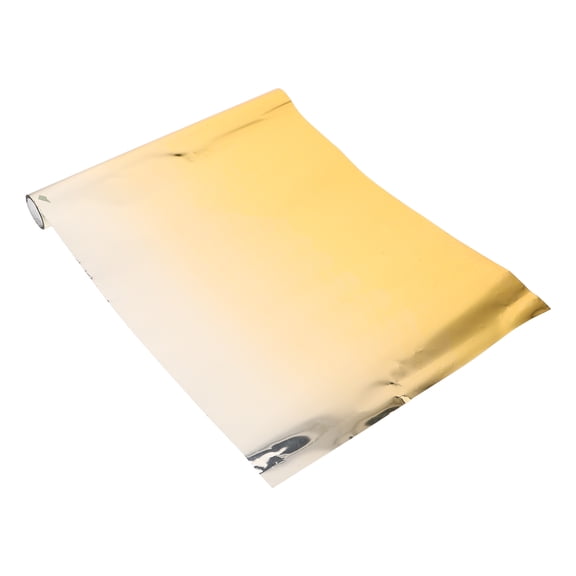 SOPOTUTU Front Windshield Film Car Window Shade Strip with Golden Gradient for Sun and Heat Blocking