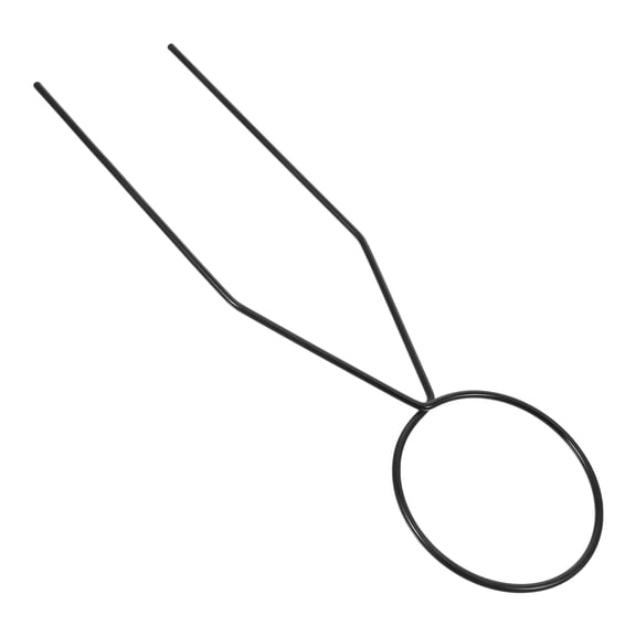 SOPOTUTU Metal Arch Trellis Black for Climbing Plants Decorative Support