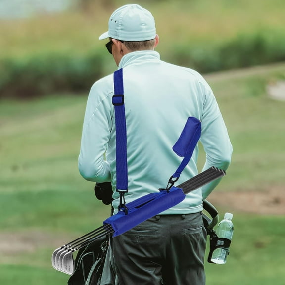 SOPOTUTU Golf Storage Case Golf Pouch Cloth Outdoor Use Blue 1Pack