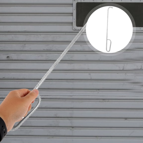 SOPOTUTU Multi Functional Metal Manhole Cover Hook for Sewer Maintenance and Rolling Doors