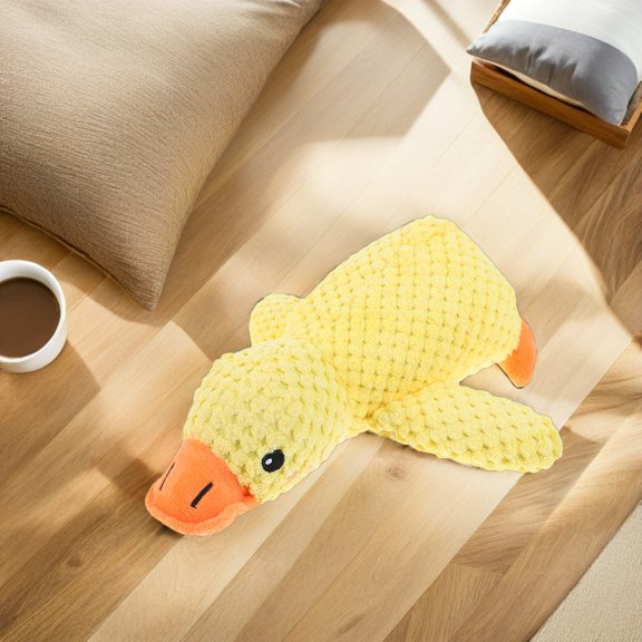 SOPOTUTU Interactive Plush Dog Toy, Squeaky Stuffed for Indoor and Outdoor Play