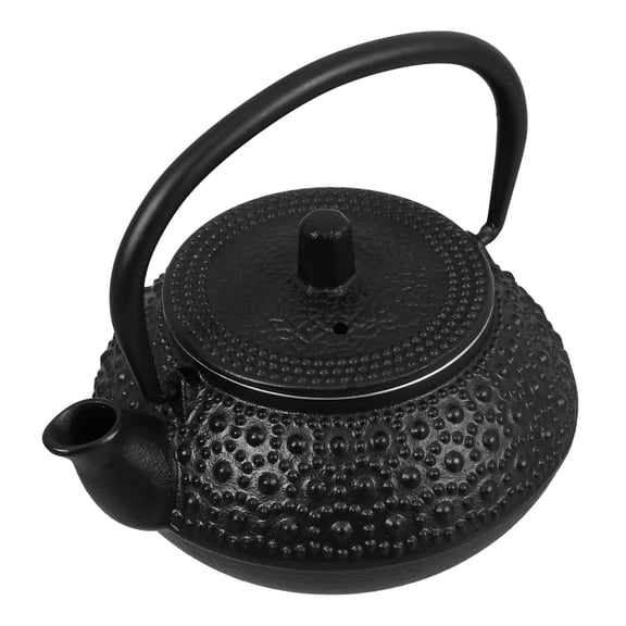 SOPOTUTU Cast Iron Tea Kettle for Stovetop Brewing, Family Tea Pot Set with Traditional Design