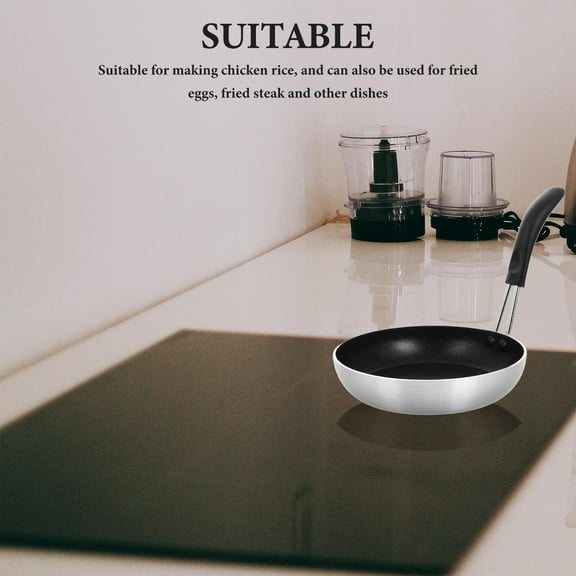 SOPOTUTU Japanese Style Aluminium Fry Pan Set Nonstick Coating for Even Heat Distribution