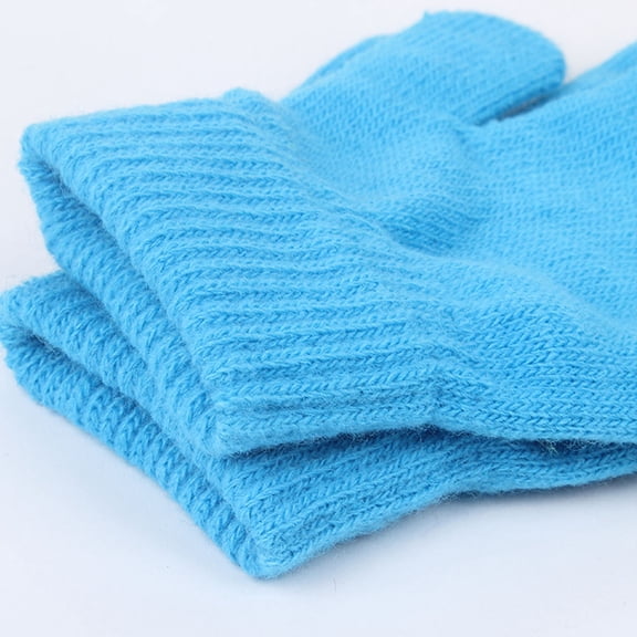 SOPOTUTU Warm Knit Work Gloves for Unisex, Comfortable Fit, Assorted Pairs for Everyday Use