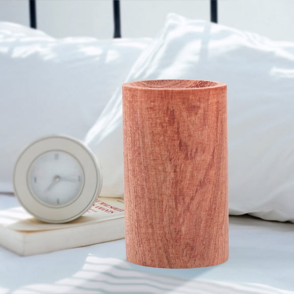 SOPOTUTU 2Pcs Wooden Aroma Diffuser Light Brown with Aromatherapy Features for Home Decor and Relaxation