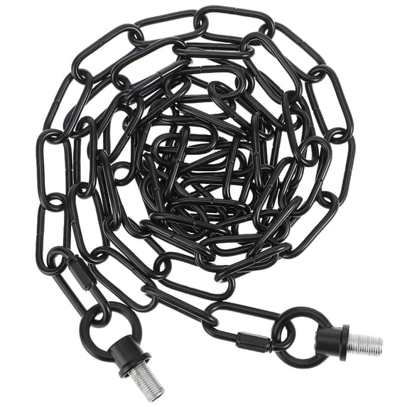 SOPOTUTU Heavy Duty Black Fixture Chains 1 Set for Home, Industrial and ...