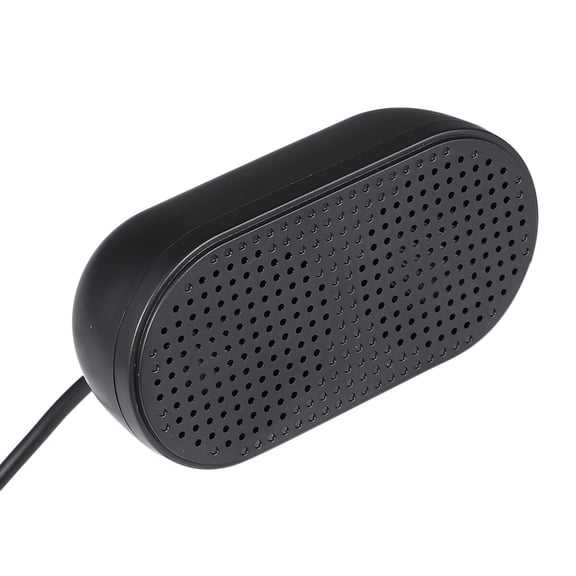 SOPOTUTU Portable USB Powered Computer Speaker Black for Laptop and Pc Sound Amplify