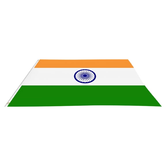 SOPOTUTU 90x150cm Lightweight Indian Flag Garden Outdoor Hanging Flag