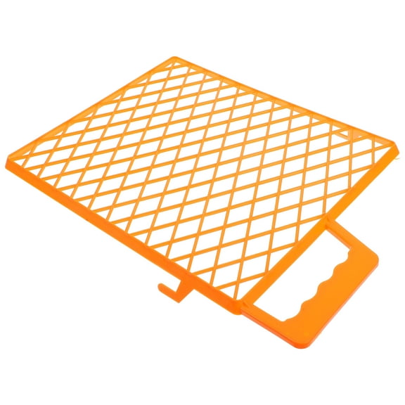SOPOTUTU Orange Plastic Paint Grid for Buckets and Rollers, Painting Accessory for Application