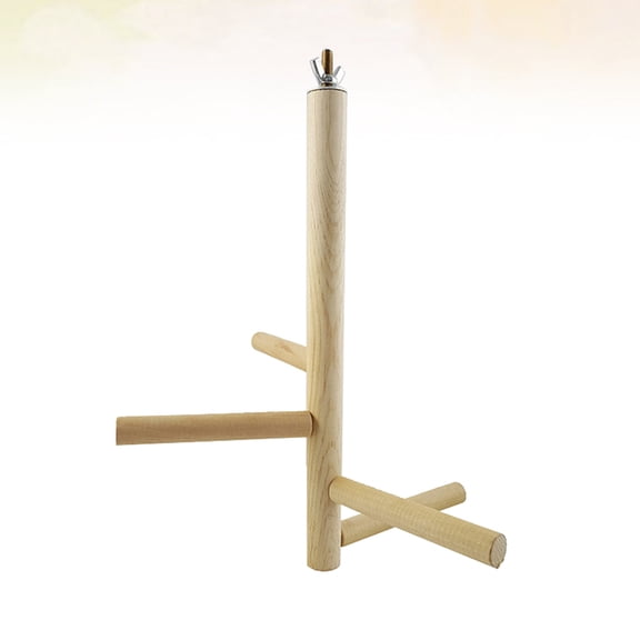 SOPOTUTU Parrot Perch and Climbing Stairs Made of Safe Material for Bird Exercise