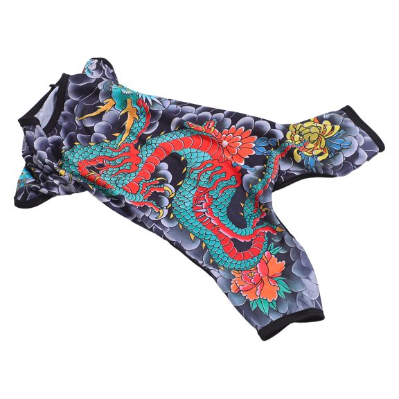 SOPOTUTU Pet Costume Bodysuit, Polyester, Tailored Fit, Cozy Coverage for Small Breeds and Puppies