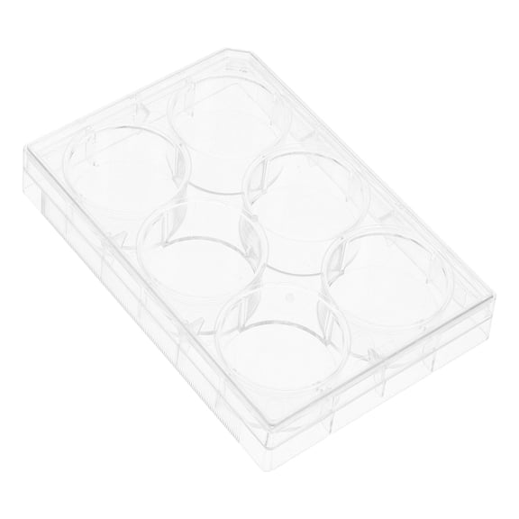 SOPOTUTU Petri Dish Cell Culture Plate Transparent Plastic Multi Functional for Lab Research