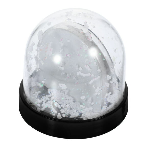 SOPOTUTU Picture Snow Globe Making Kit Plastic DIY Photo Display Gift Recipients Christmas 1Pcs