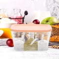SOPOTUTU Plastic Pink Condiment Container with Lids for Kitchen ...
