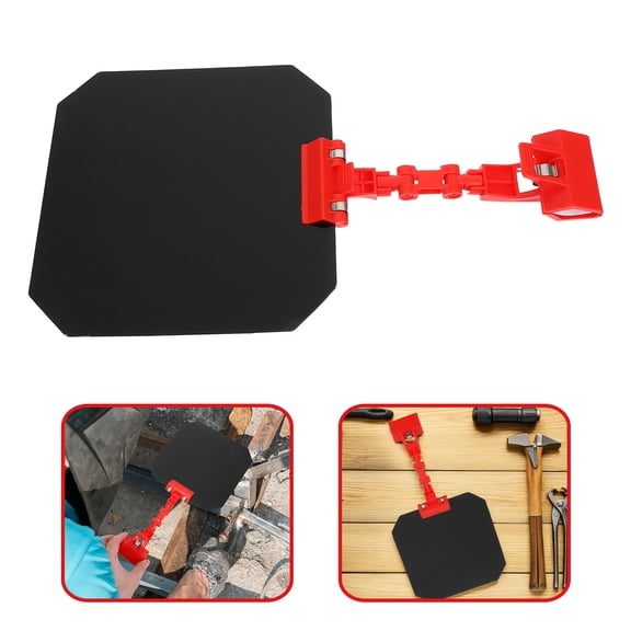 SOPOTUTU Portable Welding Shield Panel with Adjustable Fit and Durable Spark Protection Lens