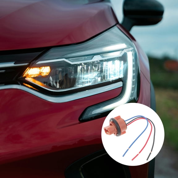 SOPOTUTU Rear Tail Light Wiring Harness for Car Tail Light Socket Metal 1Pack