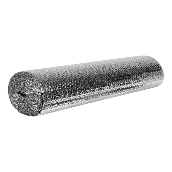 SOPOTUTU Aluminum Foil Reflective Bubble Insulation Sheet Thermal Window Cover High Efficiency Heat Blocker Silver