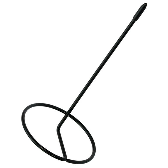 SOPOTUTU Compact Black Receipt Spike with Smooth Edges for Desk, Kitchen, Office Use - and Space-Saving Design