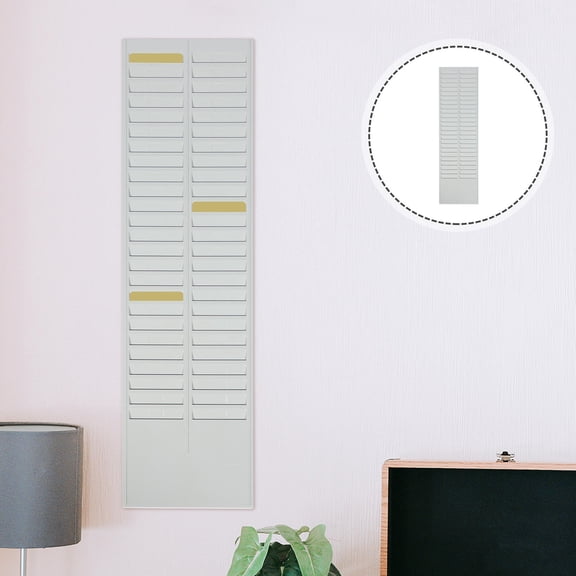 SOPOTUTU Plastic Storage Rack with Multiple Pockets for Office, Warehouse, and Home Organization